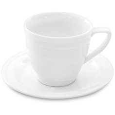 Чашка для кофе с блюдцем средняя 0,125л Berghoff Hotel 1690216L