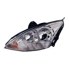 FORD FOCUS фара левая +/- корректор внутри черная 431-1152L-LDEM2 неоригинал Depo