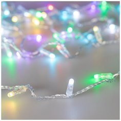 Светодиодная гирлянда ARD-STRING-CLASSIC-20000-CLEAR-200LED-SYNC RGB (230V, 13W) (Ardecoled, IP65) Arlight