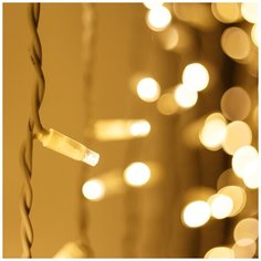 Светодиодная гирлянда ARD-CURTAIN-PRO-2000x3000-WHITE-760LED-FLASH WARM/WARM (230V, 70W) (Ardecoled, IP65) Arlight