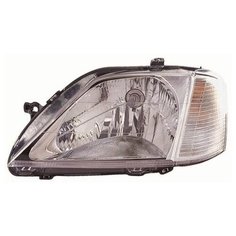 RENAULT LOGAN фара левая под корректор 551-1153L-LD-EM неоригинал Depo