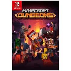 Игра Minecraft Dungeons (Switch) Microsoft