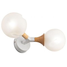 Настенный светильник FREYA Amy FR5105WL-02W, E27, 120 Вт, кол-во ламп: 2 шт., цвет арматуры: белый, цвет плафона: белый