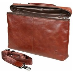 Портфель Sergio Belotti 9308 milano brown