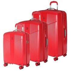Комплект Чемоданов Verage GM17072W 19/24/28 ruby re