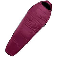 Спальный мешок TREK 500, размер: M, цвет: Темный Шоколадный Трюфель/Серый Графит FORCLAZ Х Декатлон Decathlon