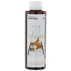 KORRES шампунь с подсолнухом и гаультерией для окрашенных волос, 250 мл