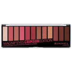 Rimmel Палетка теней Magnif`eyes Crimson тон 007