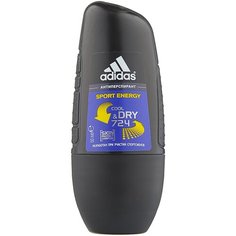 Дезодорант-антиперспирант ролик Adidas Sport Energy, 50 мл