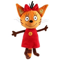 Мягкая игрушка Мульти-Пульти Три кота Карамелька с ложечкой 20 см
