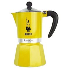 Гейзерная кофеварка Bialetti Rainbow (6 чашек), gialla