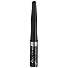 Rimmel Жидкая подводка для глаз Glameyes Professional Liquid Liner, оттенок 001 Black Glamour