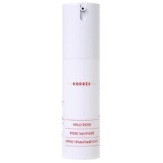 KORRES Wild Rose Brightening & first wrinkles day cream Крем для ровного тона и коррекции первых морщин для жирной кожи лица, 30 мл