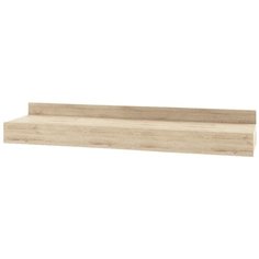 Полка Anrex Oskar 1N 80х25х10 см, дуб Санремо