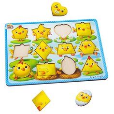 Сортер Ань-Янь Цыплята-фигуры ПСД163