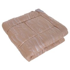 Одеяло GoldTex HomeTextile DELICATE TOUCH Верблюжья шерсть/microfine, 140x205см. 1.5сп. бежевый
