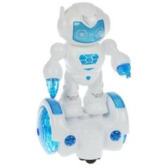 Робот Наша игрушка YG682-1, белый/голубой