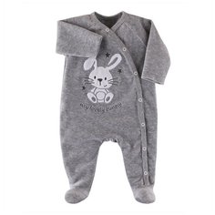 Комбинезон Наша мама, размер 68, серый