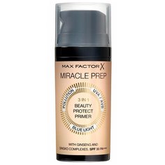 Max Factor Праймер Miracle Prep 3 in 1 Beauty Protect SPF30 PA+++ 30 мл 1