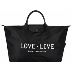 175 life love black Сумка дорожная Antan