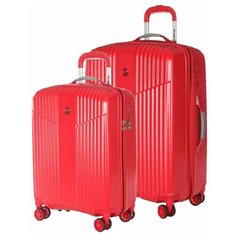 Комплект Чемоданов Verage GM17072W 19/24 ruby red