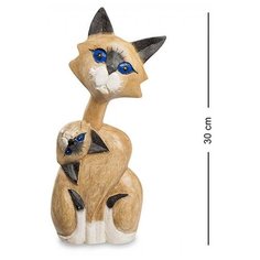 Статуэтка "Кошачья гибкость" суар 30 см 40-007, Decor and Gift