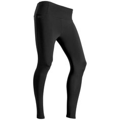 Тайтсы длинные RUN SUPPORT черные, размер: L / W33 L31, цвет: Черный KALENJI Х Декатлон Decathlon