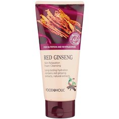 Foodaholic пенка для умывания тонизирующая с экстрактом красного женьшеня, 180 мл