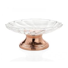 Andrea House Мыльница Luxe Glass and Copper