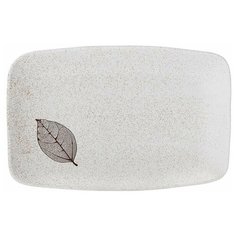 Ashdene Поднос прямоугольный Lantana White Stone, 34х22х4см