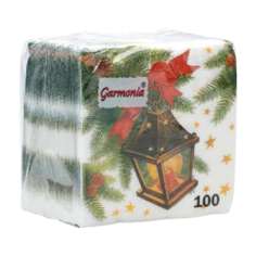 Салфетки Garmonia Фонарик, 100 шт.
