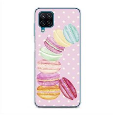 Силиконовый чехол "Пирамидка макарони" на Samsung Galaxy A12 / Самсунг Галакси А12 Case Place