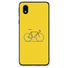Силиконовый чехол "Хобби велосипед 1" на Samsung Galaxy A01 Core / Самсунг Галакси А01 Core Case Place