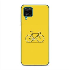 Силиконовый чехол "Хобби велосипед 1" на Samsung Galaxy A12 / Самсунг Галакси А12 Case Place