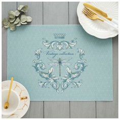 Салфетка на стол "Vintage collection" ПВХ, 40х29 см 5387117 Доляна