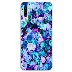 Силиконовый чехол "Цветочный ковер" на Samsung Galaxy A30s / Самсунг Гэлакси А30s Case Place
