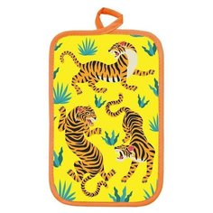 Прихватка прямоугольная Рис.11 22х15 см, микс, поролон, пэ 100% 7162679 Гранд Стиль