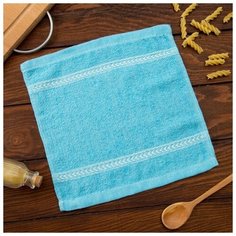 Полотенце кухонное Экономь и Я Хозяйка микс, 25*25 см 100% хлопок 4453755