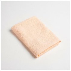 Салфетка махровая универсальная для уборки Экономь и Я, персиковый, 100% хл 6957295