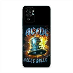 Силиконовый чехол "Альбом Hells Bells" на Xiaomi Redmi Note 10 / Сяоми Редми Нот 10 Case Place