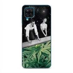 Силиконовый чехол "Ковер самокрут" на Samsung Galaxy A12 / Самсунг Галакси А12 Case Place