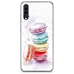 Силиконовый чехол "Пирамидка макарони 2" на Samsung Galaxy A70 / Самсунг Галакси А70 Case Place