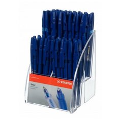 Набор шариковых ручек Stabilo 8088041 Liner 0.38мм синий синие чернила 80шт