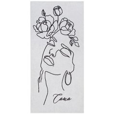 Этель Полотенце Саша банное 70х130 см белый