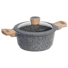 Кастрюля с антипригарным покрытием, 20 см/2,4 л, NADOBA, серия MINERALICA