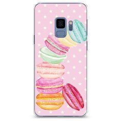 Силиконовый чехол "Пирамидка макарони" на Samsung Galaxy S9 / Самсунг Галакси С9 Case Place