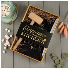 Кух.набор "Kitchen",варежка-прихватка 20х28см, молоток деревян. 5468328 Доляна