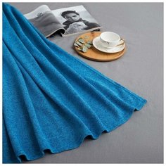 Плед LoveLife "Меланж" цв.синий 125*150 см,100% п/э 5799963