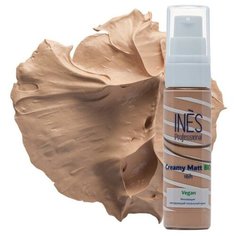 Ines Cosmetics Тональный крем Creamy matt, 30 мл, оттенок: 01