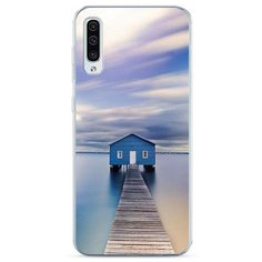 Силиконовый чехол "Домик на воде" на Samsung Galaxy A50 / Самсунг Галакси А50 Case Place